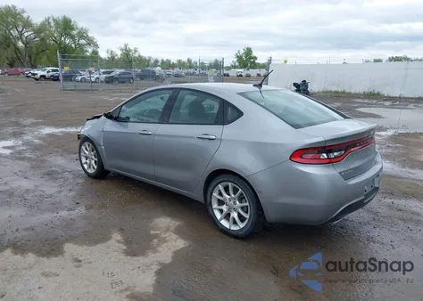 2016 Dodge Dart Sxt из США, поврежденный, VIN 1C3CDFBB8GD593021